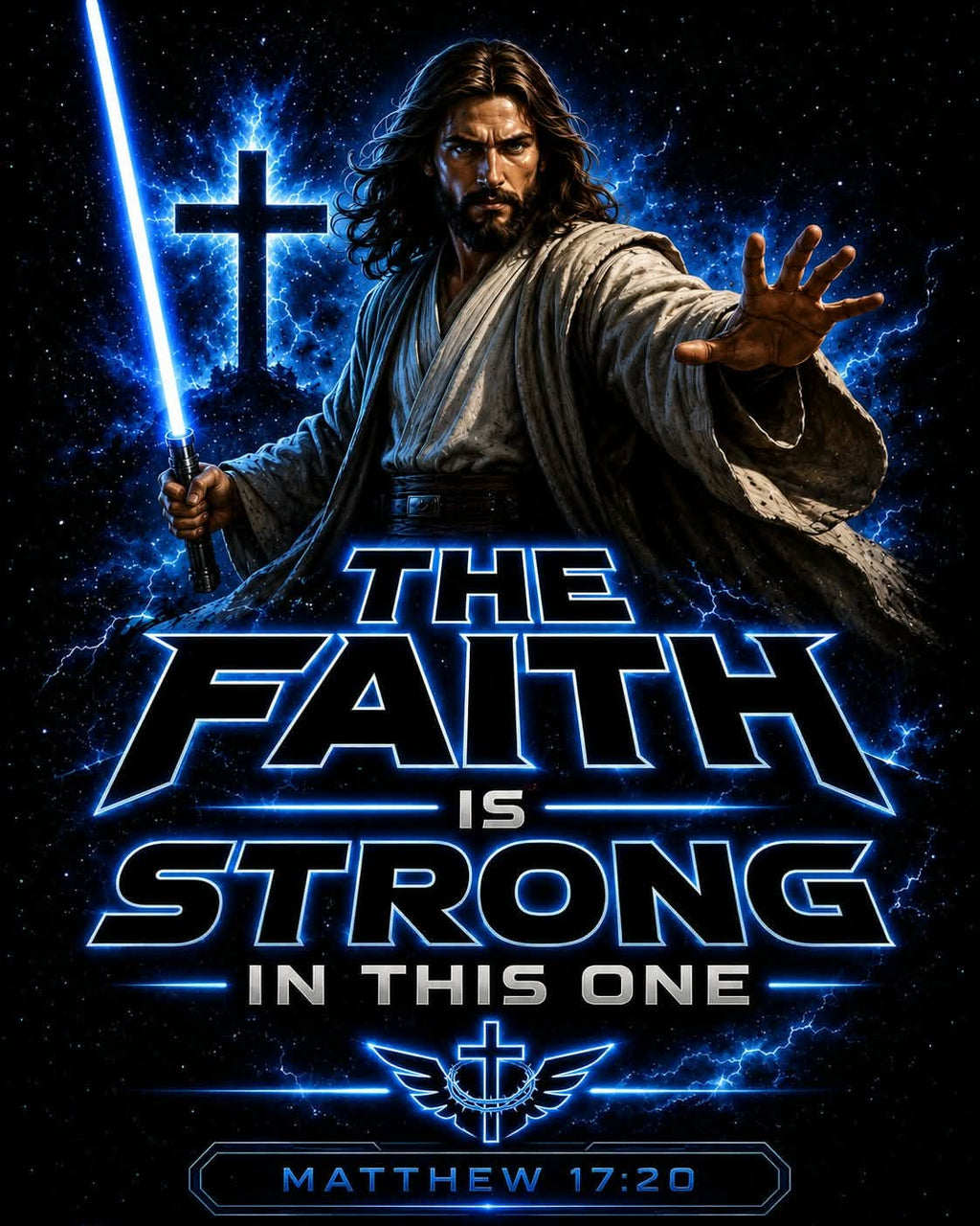 The Faith Is Strong In This One Christian Sci-Fi Tee