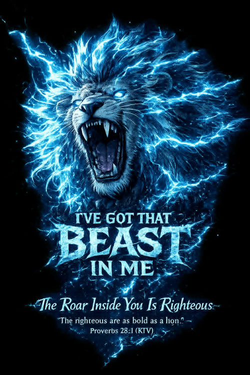 I've Got That Beast In Me - Lion of Judah design