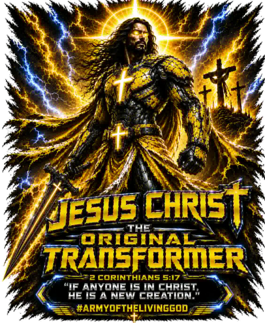 Jesus Christ: The Original Transformer (Yellow)