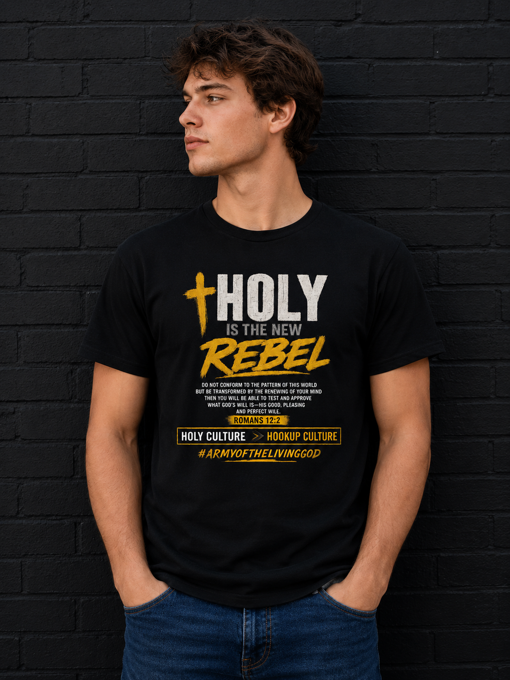 Holy is the New Rebel Tee