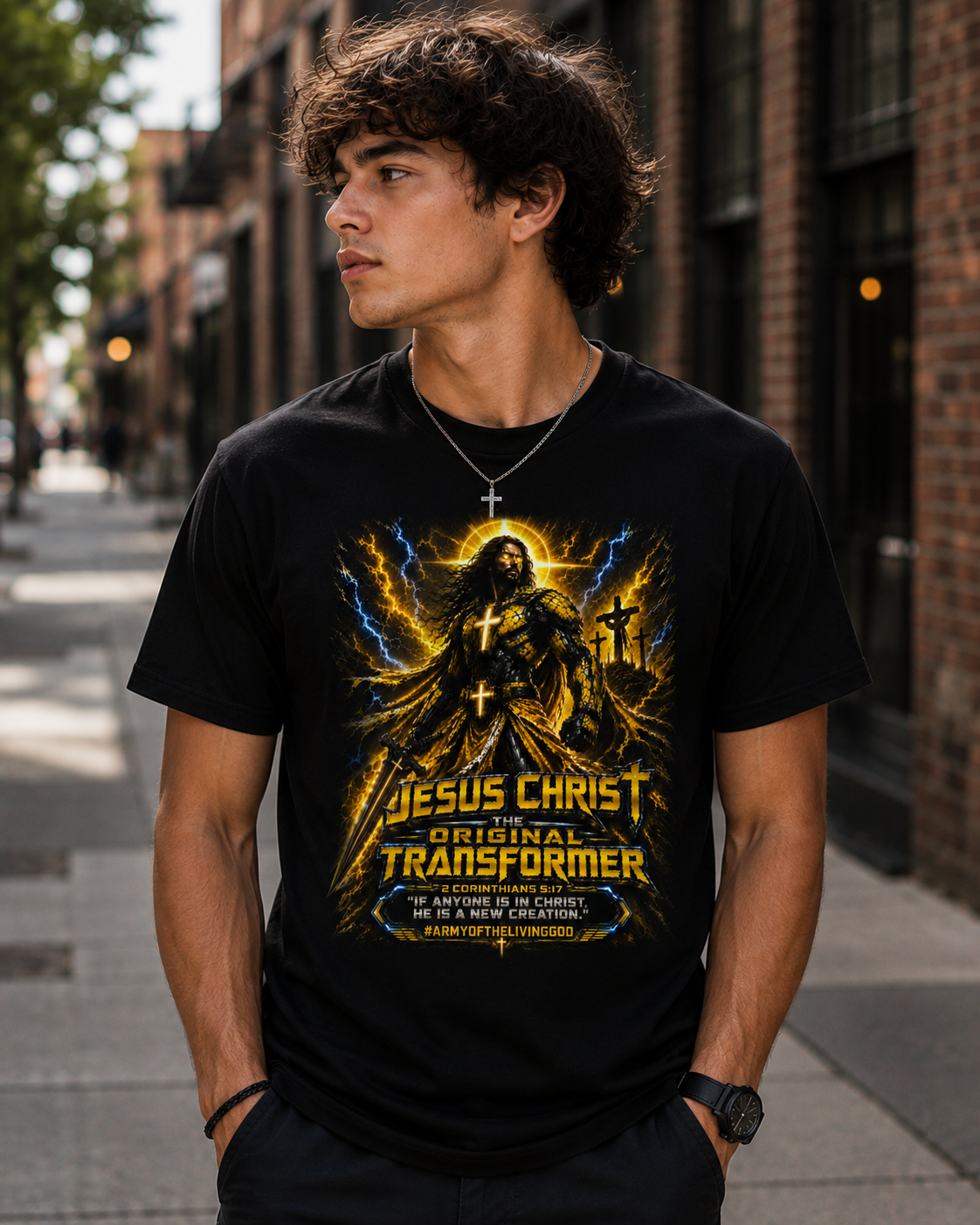 Jesus Christ: The Original Transformer (Yellow)