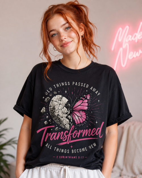 Old Things Passed Away - Transformed butterfly design