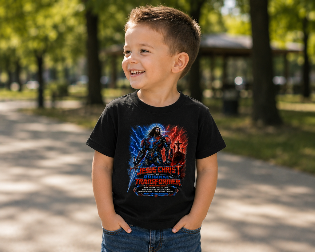 Jesus Christ: The Original Transformer (Blue/Red) Youth