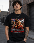 Victory Through Christ. We Fight. He Wins. — WFC Tee