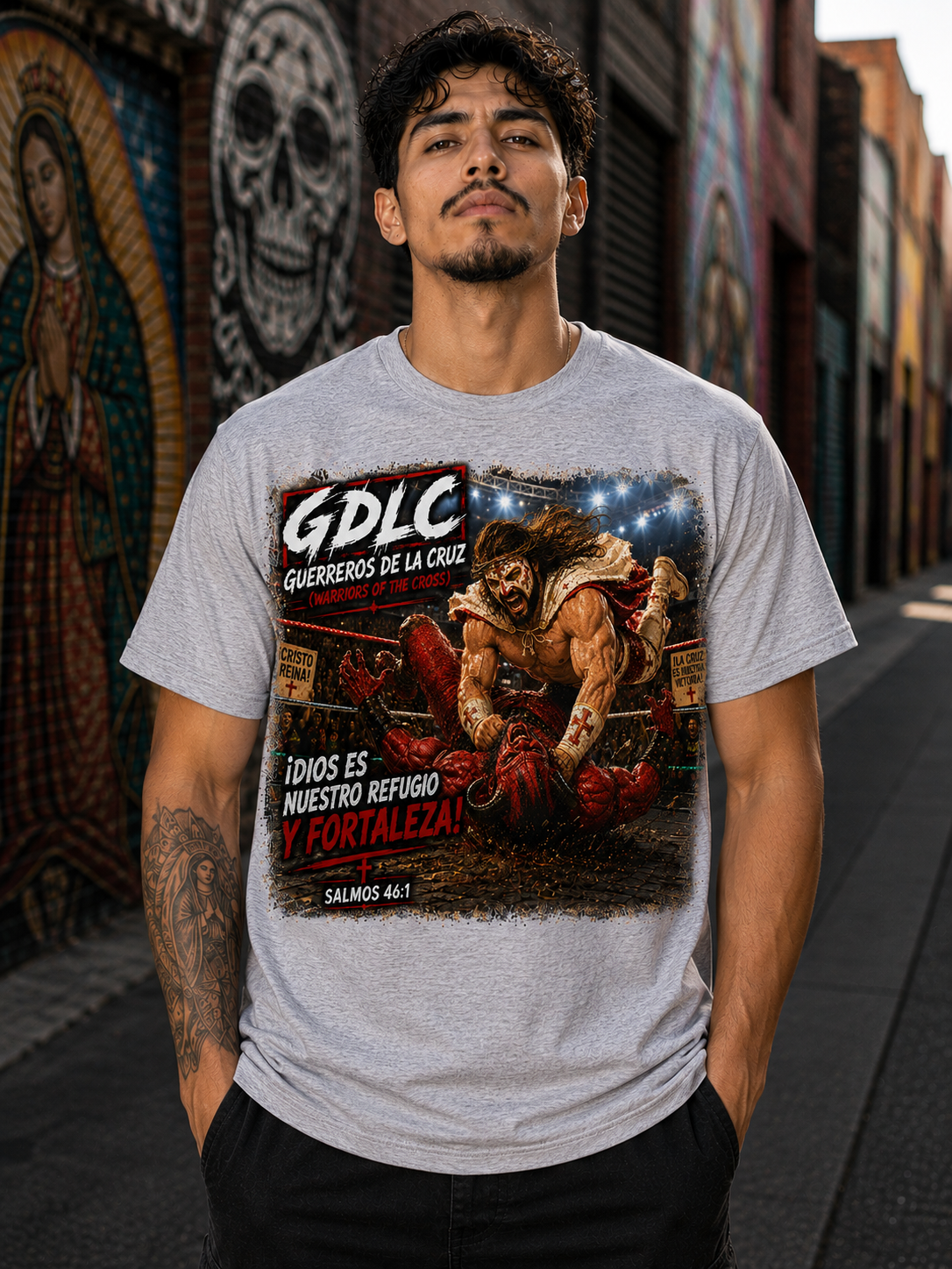 ¡Dios Es Nuestro Refugio y Fortaleza! — GDLC Tee