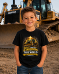 Built for His Kingdom — Boys Tee (Colossians 3:23)