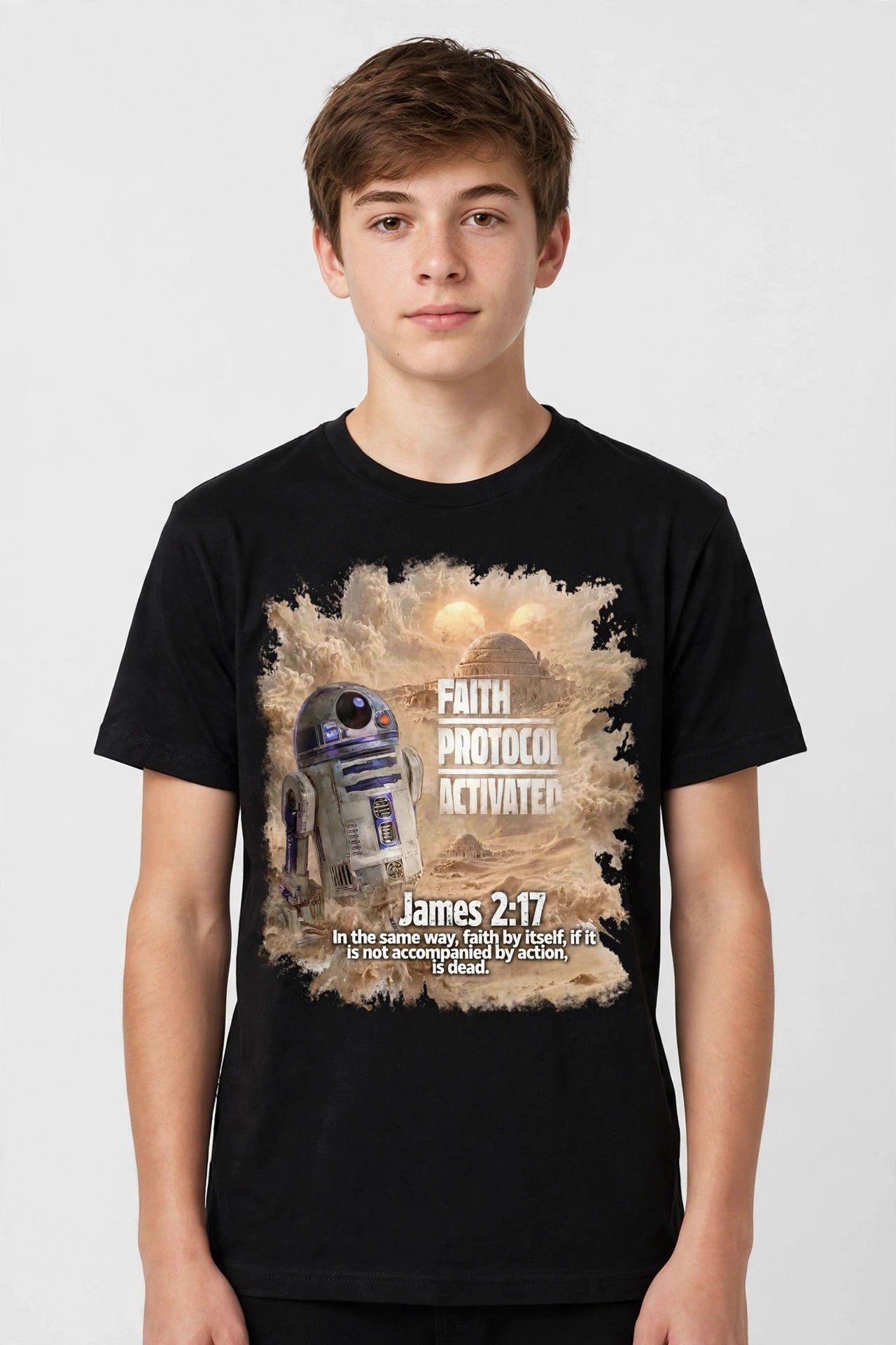 Faith Protocol Activated Tee (James 2:17)
